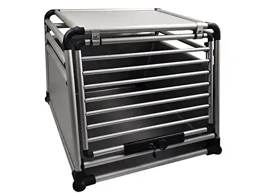 Hundetransportbox Alu Nobby Carbox “ROUND CORNER”