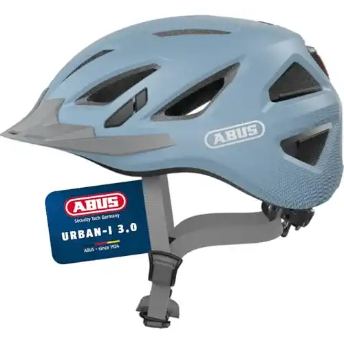 Fahrradhelm mit Licht ABUS Stadthelm Urban-I 3.0