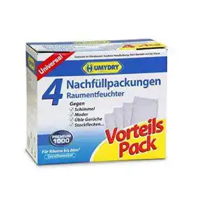 Luftentfeuchter-Granulat HUMYDRY ® Nachfüllpackungen 4x1kg