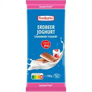 Frankonia-Schokolade frankonia CHOCOLAT Erdbeer-Joghurt 100 g
