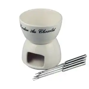 Schokofondue Schoko-Fondue-Set Schokolade