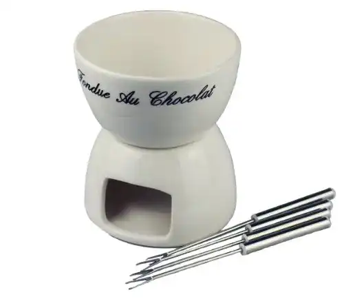 Schokofondue Schoko-Fondue-Set Schokolade