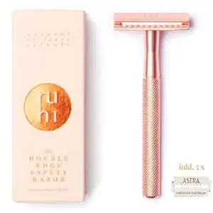 Rasierhobel ruhi ® Premium Designer Damen rosé gold Messing