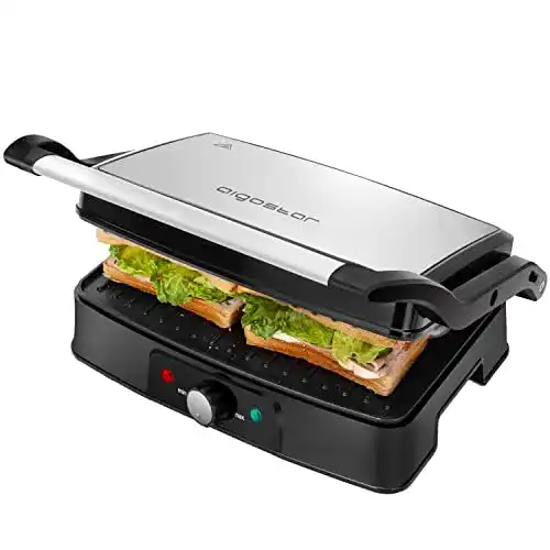 Kontaktgrill Aigostar Hitte, 1500 Watt, Cool Touch, Antihaft