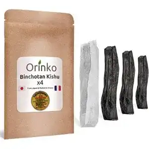 Binchotan-Aktivkohle orinko Kishu Bio Binchotan 4 x 25 g