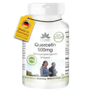 Quercetin herba direct 500mg, 60 Kapseln, Hochdosiert