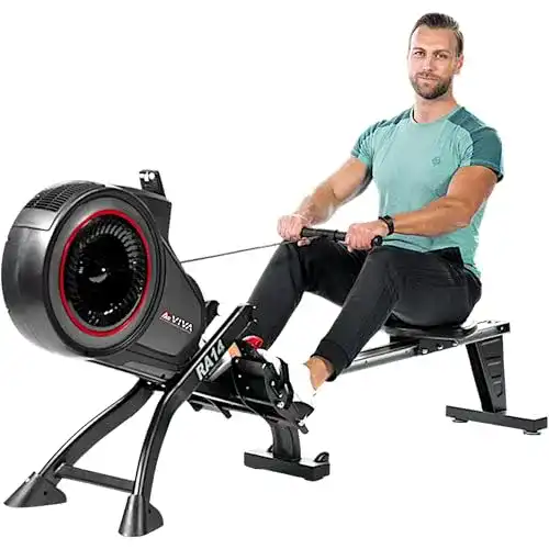 Rudergerät günstig AsVIVA RA14 Magnetic Rower Cardio