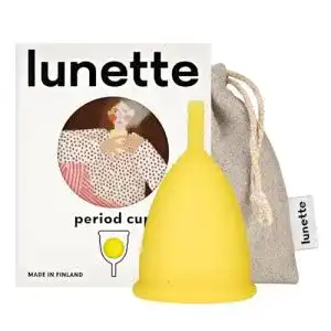 Menstruationstasse Lunette – Gelb – Model 2