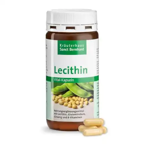 Lecithin-Kapseln Kräuterhaus Sanct Bernhard, 120 Kapseln