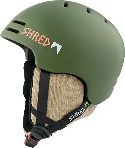 Shred-Skihelm Shred Herren Helm Slam-Cap Woodland, Military