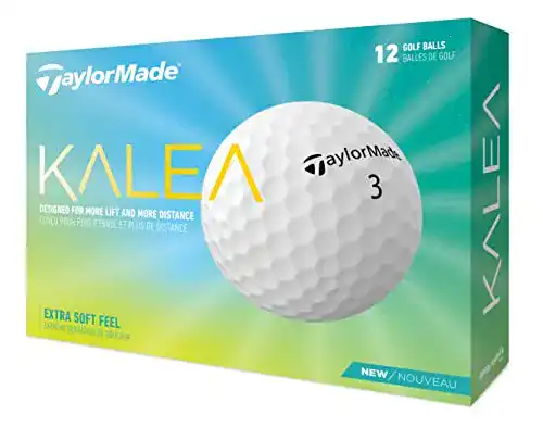 Taylormade-Golfbälle TaylorMade Damen Kalea Golfball, Weiß