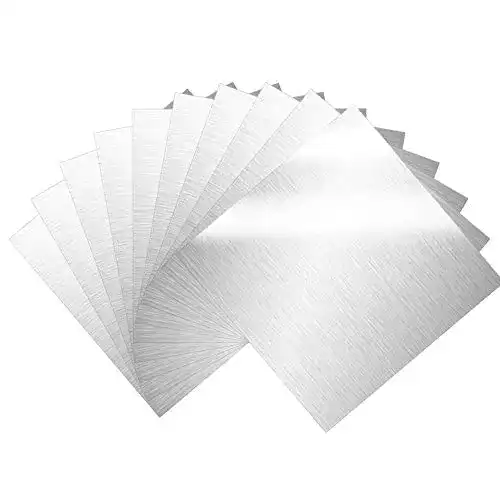 Die beste Alublech "N/A" WANTOUTH 12 Stücke Aluplatten 15 * 15cm 2026 Test Bestseller Alublech “N/A” WANTOUTH 12 Stücke Aluplatten 15 * 15cm