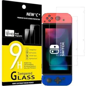 Nintendo-Switch-Schutzfolie NEW’C 2 Stück, Panzer Schutz Glas