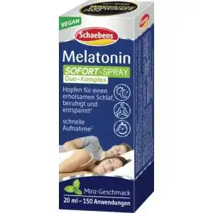 Melatonin Schaebens Sofortige Sprühen, Zuckerfrei, 20 ml