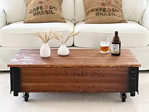 Truhentisch Uncle Joe´s Couchtisch Roosevelt Truhe