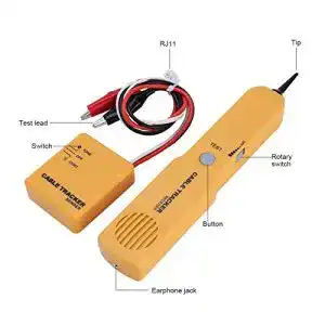 Kabeltester Richer-R Wire Tracker, Portable RJ11 Netzwerkkabel