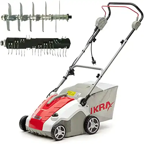Vertikutierer mit Lüfterwalze IKRA Elektro Vertikutierer