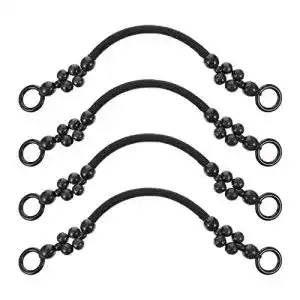 Taschenbügel EXCEART 4pcs Handtasche Griffe Holzperlen