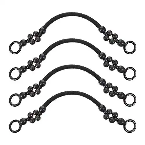 Taschenbügel EXCEART 4pcs Handtasche Griffe Holzperlen