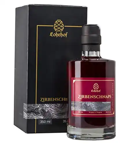 Zirbenschnaps Lohrof Spirit Lohrhof 35% 0,35l in Edelverpackung