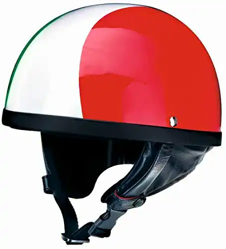 Redbike-Helm Bangla Motorrad Helm Jethelm Oldtimer Italia