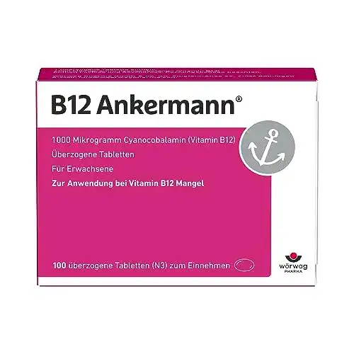 Vitamin-B12-Tabletten B12 Ankermann Hochdosiertes Vitamin B12