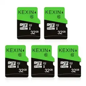 Micro-SD-32GB KEXIN 32 GB Micro SD Karte 5 Stück MicroSDHC