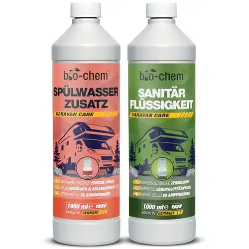 Sanitärflüssigkeit bio-chem CLEANTEC Campingtoiletten-Set 2-tlg.