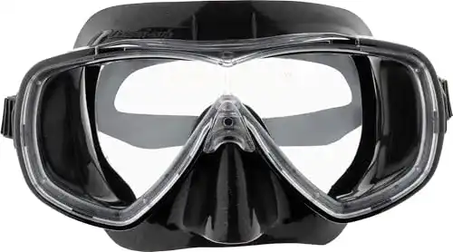 Taucherbrille Cressi ONDA MASK Tauchmasken, Schwarz, Uni