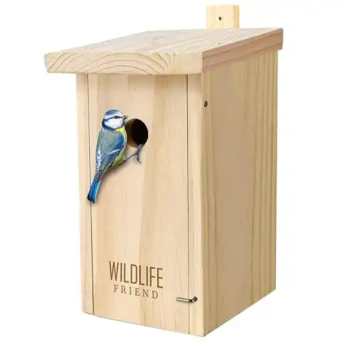 Nistkasten wildtier herz | Natur für Blaumeisen Massiv-Holz