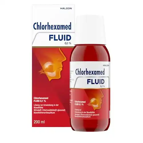Viren-Mundspülung Chlorhexamed fluid 0,1% Lösung, 200 ml