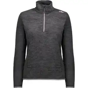 Skipullover Damen CMP Arctic Fleece-Pullover für Damen, Schwarz