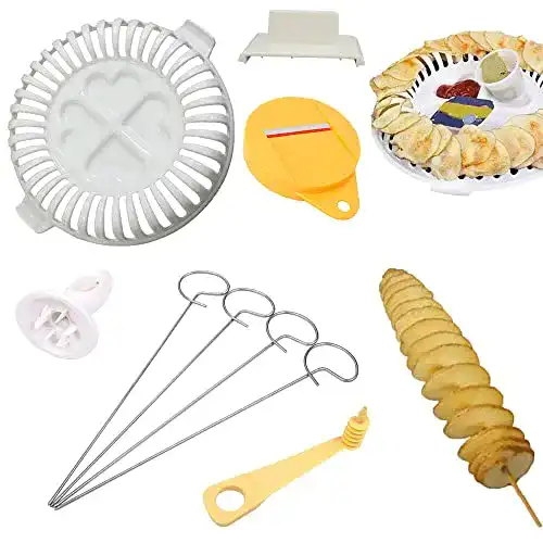 Chipsmaker Mikrowelle SEABABOO 2 Sets Chipsmaker Pommes Frites