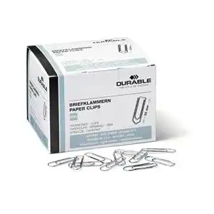 Büroklammern Durable Briefklammern, 32 mm, 1000 Stück, verzinkt