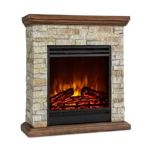 Elektro-Wandkamin Klarstein Etna mit 2 Heizstufen: 900/1800 W