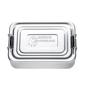 Alu-Brotdose Casa Vivente Brotdose aus Aluminium mit Gravur