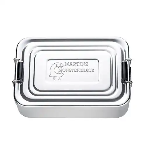 Alu-Brotdose Casa Vivente Brotdose aus Aluminium mit Gravur