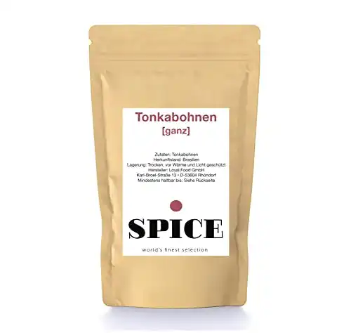 Die beste Tonkabohnen SPICE 345 world's finest selection ganz, 100g 2026 Test Bestseller Tonkabohnen SPICE 345 world’s finest selection ganz, 100g