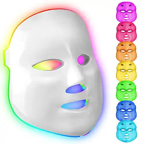 Lichttherapie-Maske obqo LED Gesichtsmaske Licht Therapie