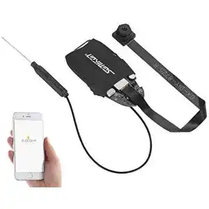 Knopfkamera Somikon Mini Kamera: Full-HD-Micro-Einbaukamera