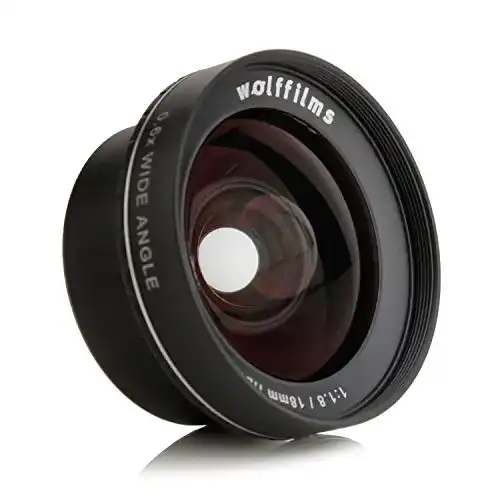 Handy-Objektiv Wolffilms 18mm Wide Lens Objektiv