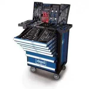 Werkzeugwagen-gefüllt Scheppach TW1000 263-tlg