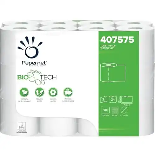 Selbstauflösendes Toilettenpapier Papernet Bio Tech 2-lagig