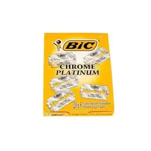 Rasierhobel-Klingen BIC Rasierklingen, 100 Stück, Chrome Platinum