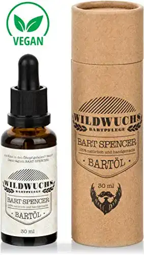 Bartöl Wildwuchs Bartpflege, BART SPENCER Naturkosmetik, 30 ml