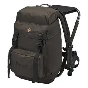 Sitzrucksack Pinewood Erwachsene Rucksack 35L, wildlederbraun