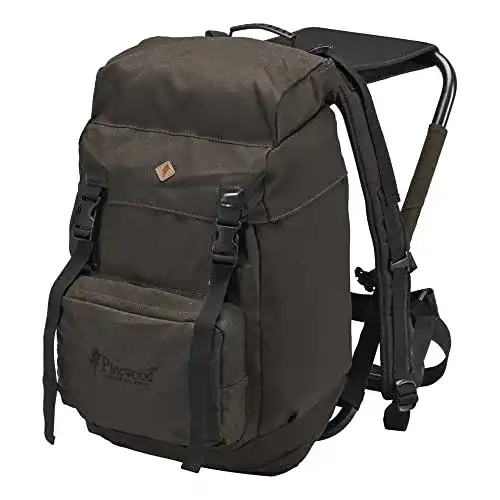 Sitzrucksack Pinewood Erwachsene Rucksack 35L, wildlederbraun
