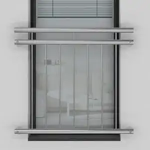 Französischer Balkon Cosch Edelstahl Edelstahl V2A Franz
