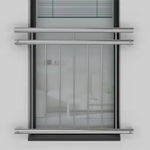 Französischer Balkon Cosch Edelstahl Edelstahl V2A Franz