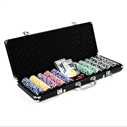 Jetons Nexos Pokerkoffer Black Edition, 500 Ocean Champion Chips